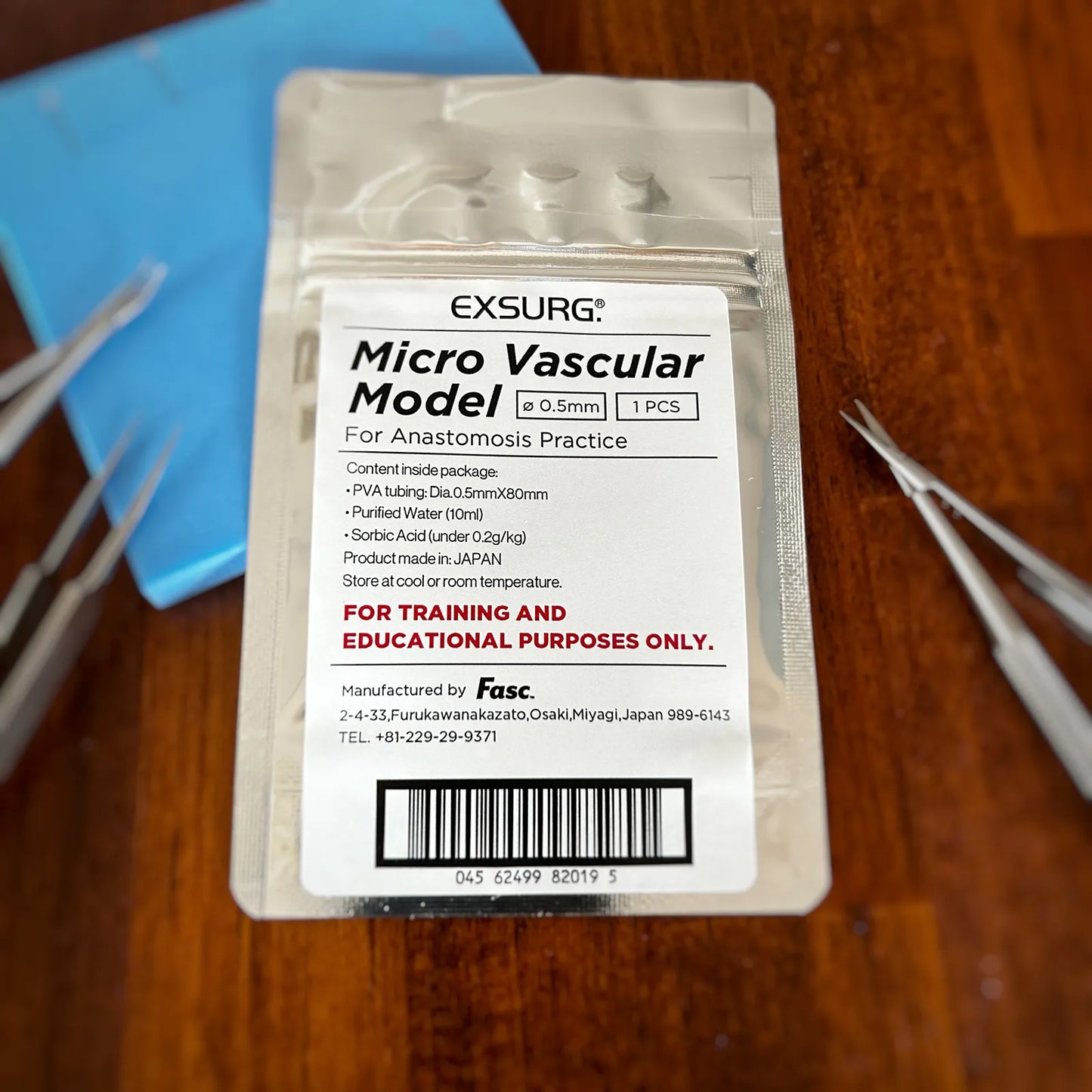 micro vascular model 0.5mm backside