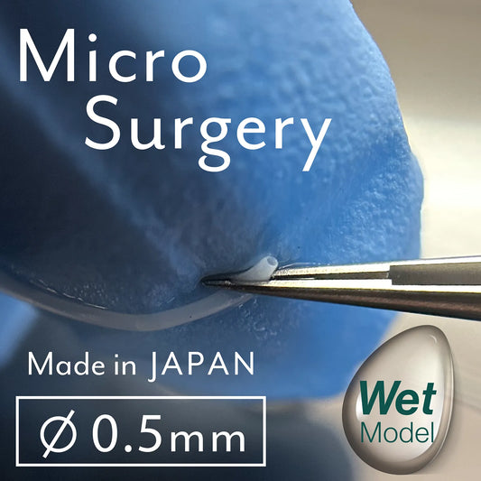 [ø0.5mm] Microvascular anastomosis training model